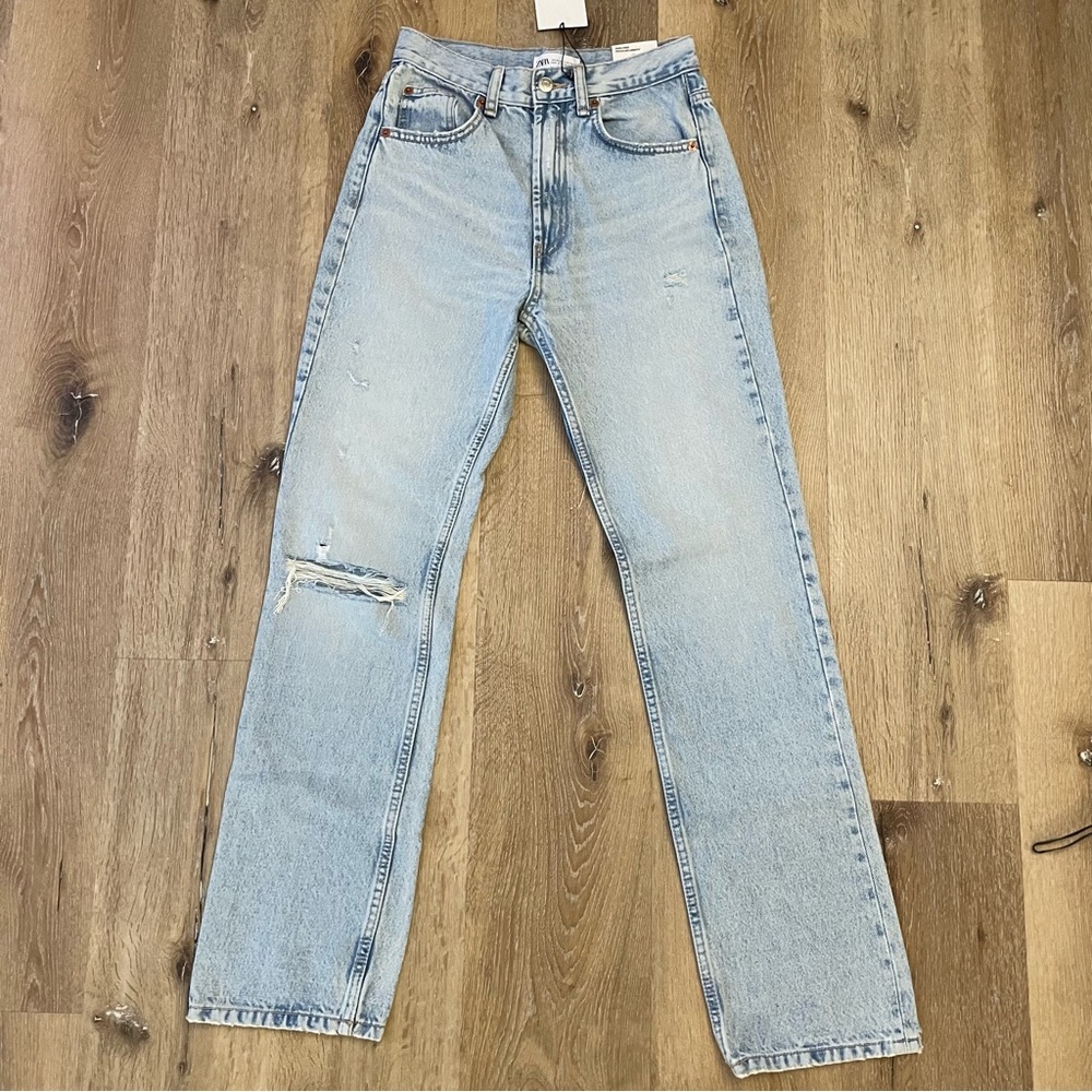 Zara straight leg jeans
